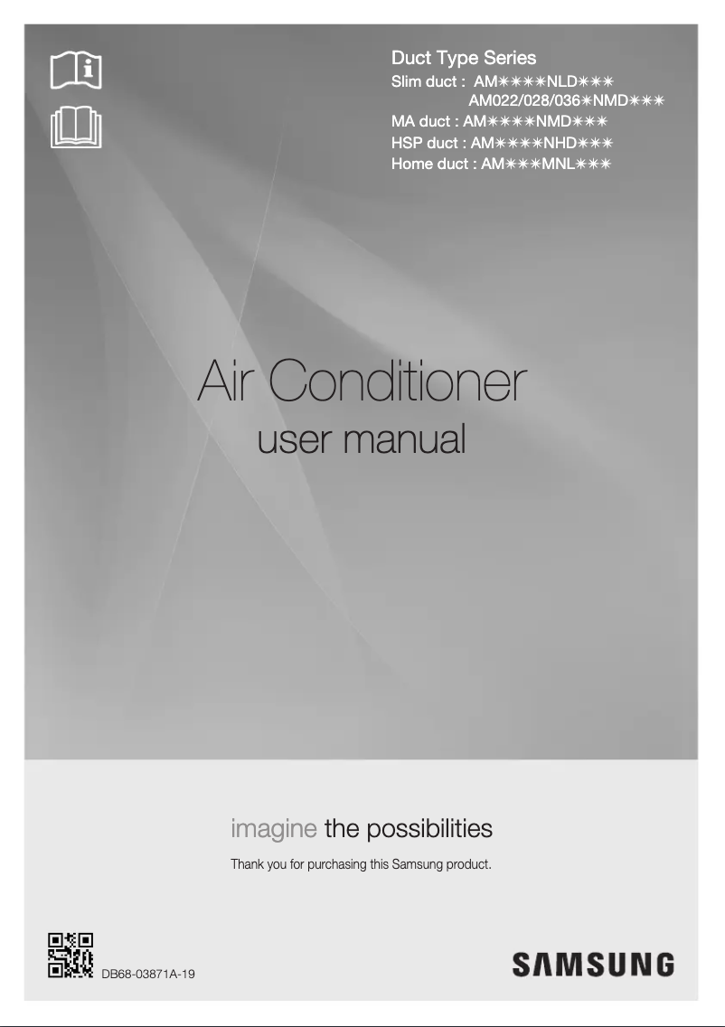 Imagen de la primera página del manual del dispositivo AM128FNMDEH