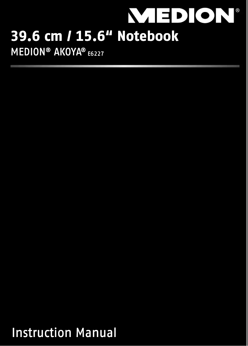 Imagen de la primera página del manual del dispositivo Akoya E6227