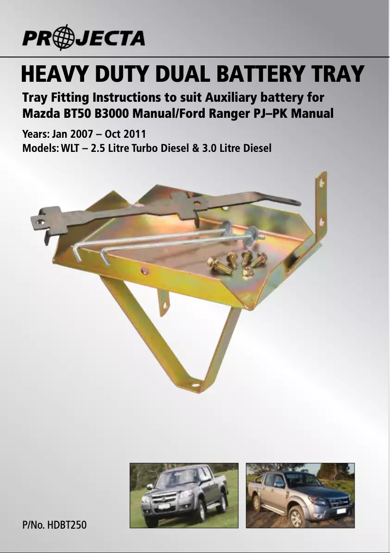 Imagen de la primera página del manual del dispositivo HDBT250