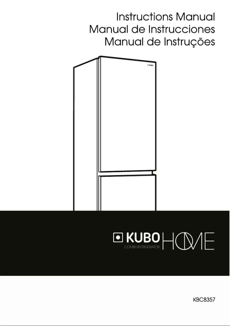 Imagen de la primera página del manual del dispositivo KBC8357