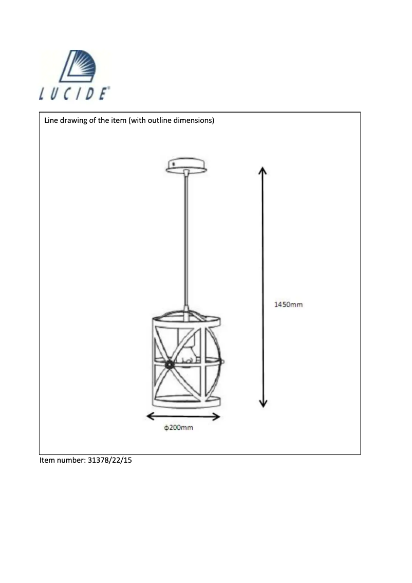 Página 1 del manual Manual de usuario Lucide Castello