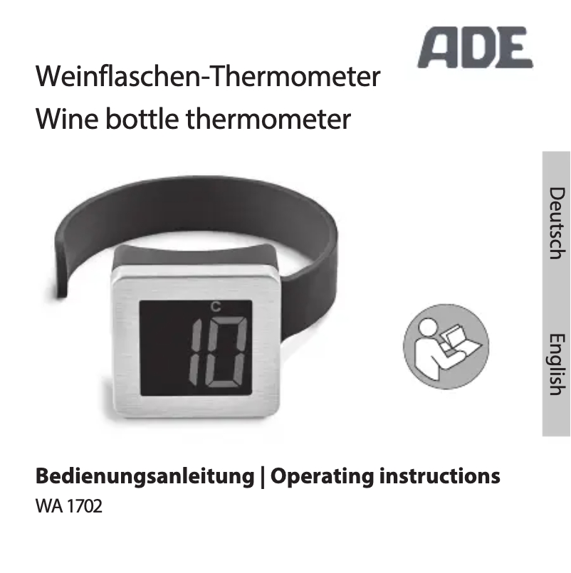 Página 1 del manual Manual de usuario ADE WA 1702