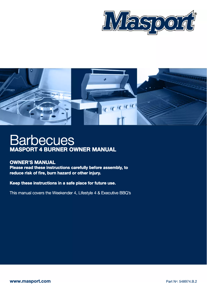 Imagen de la primera página del manual del dispositivo Weekender 4