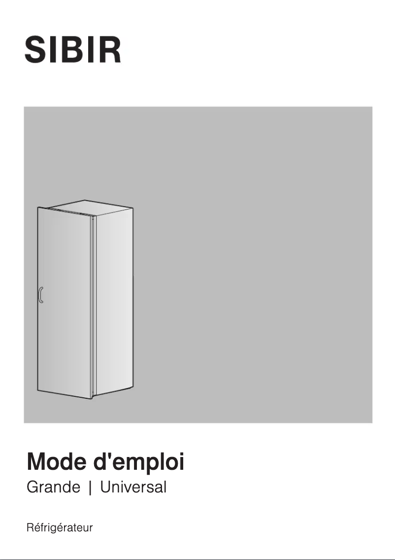 Imagen de la primera página del manual del dispositivo Grande