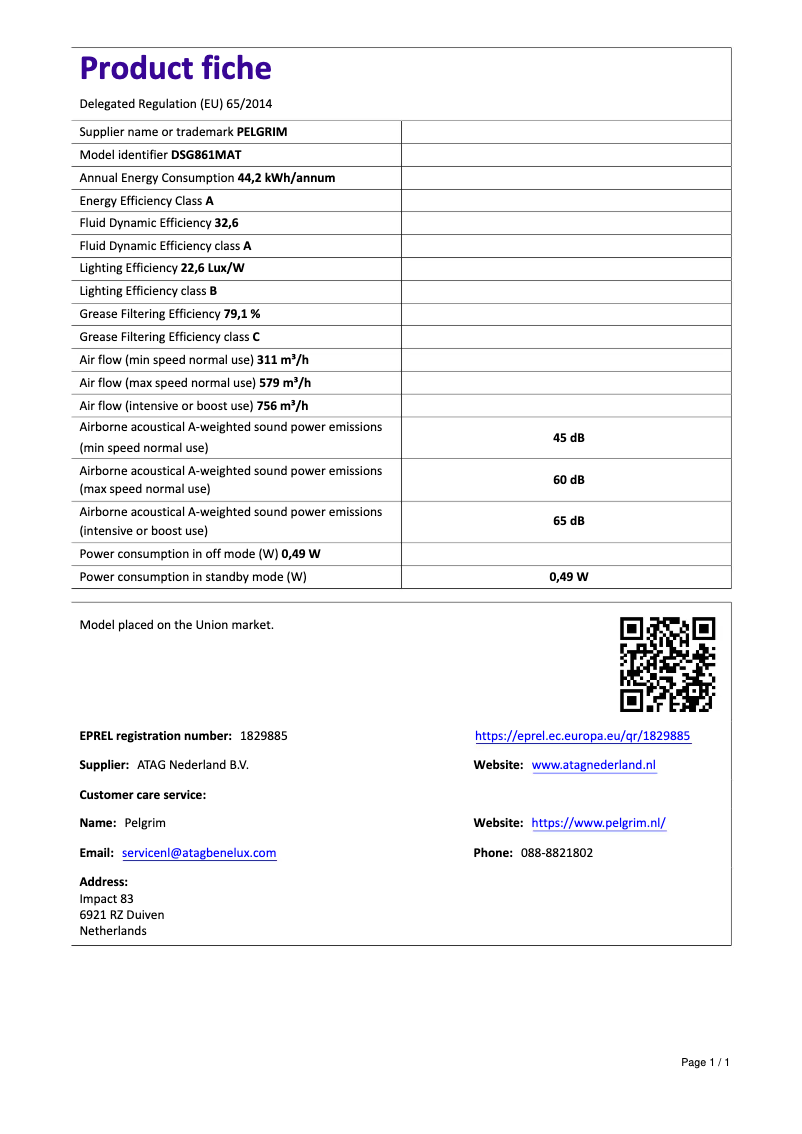 Imagen de la primera página del manual del dispositivo DSG861MAT