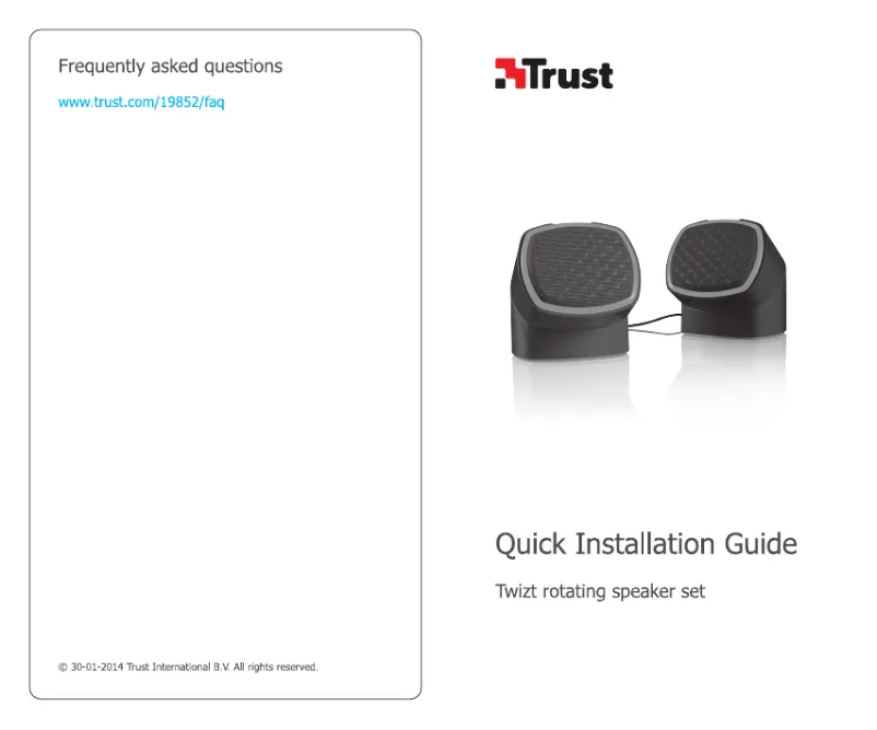 Página 1 del manual Manual de usuario Trust Twizt Rotating 2.0