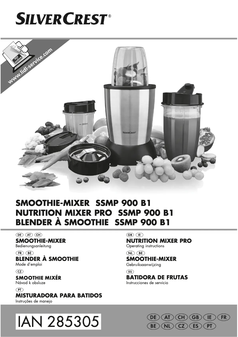 Página nº 1 - Manual de usuario SilverCrest SSMP 900 B1