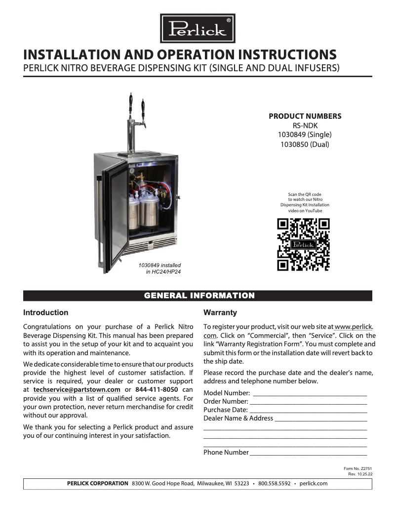 Imagen de la primera página del manual del dispositivo 1030850