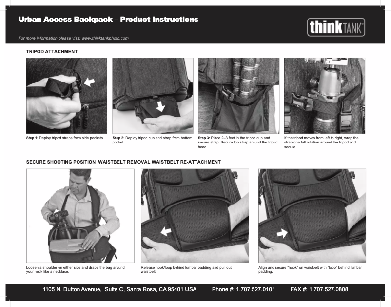 Imagen de la primera página del manual del dispositivo Urban Access