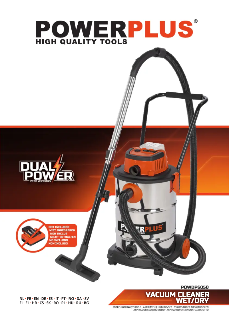 Página nº 1 - Manual de usuario PowerPlus POWP6050