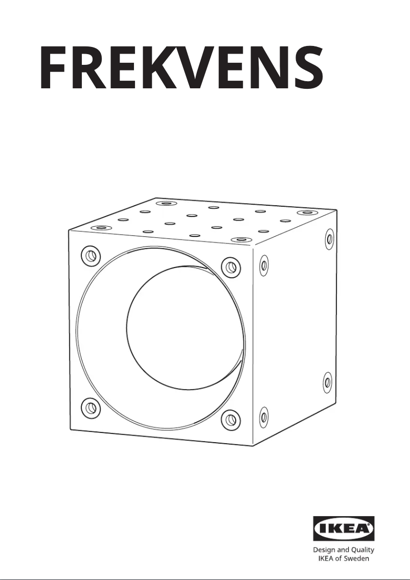 Página 1 del manual Manual de usuario Ikea SYMFONISK 604.203.62