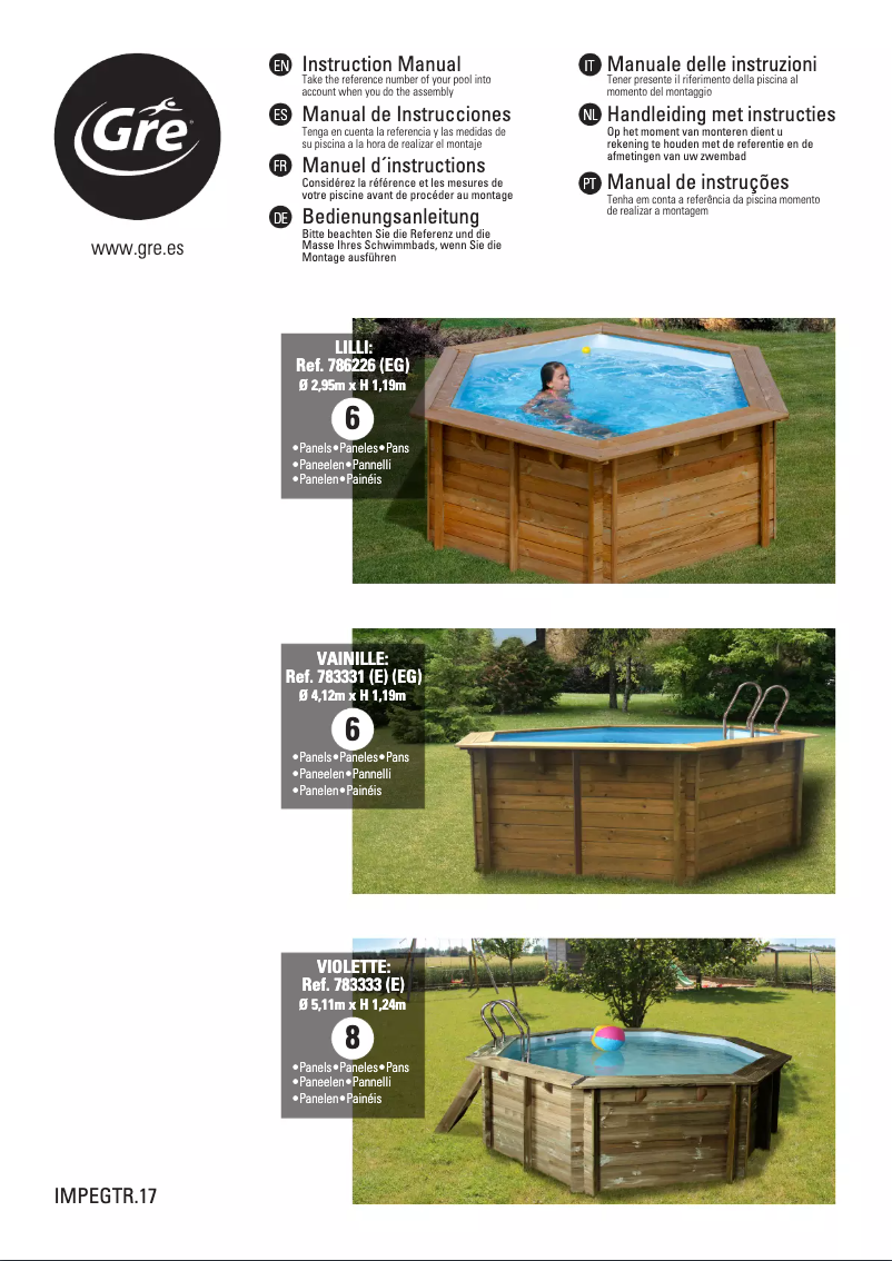 Imagen de la primera página del manual del dispositivo 783331EB