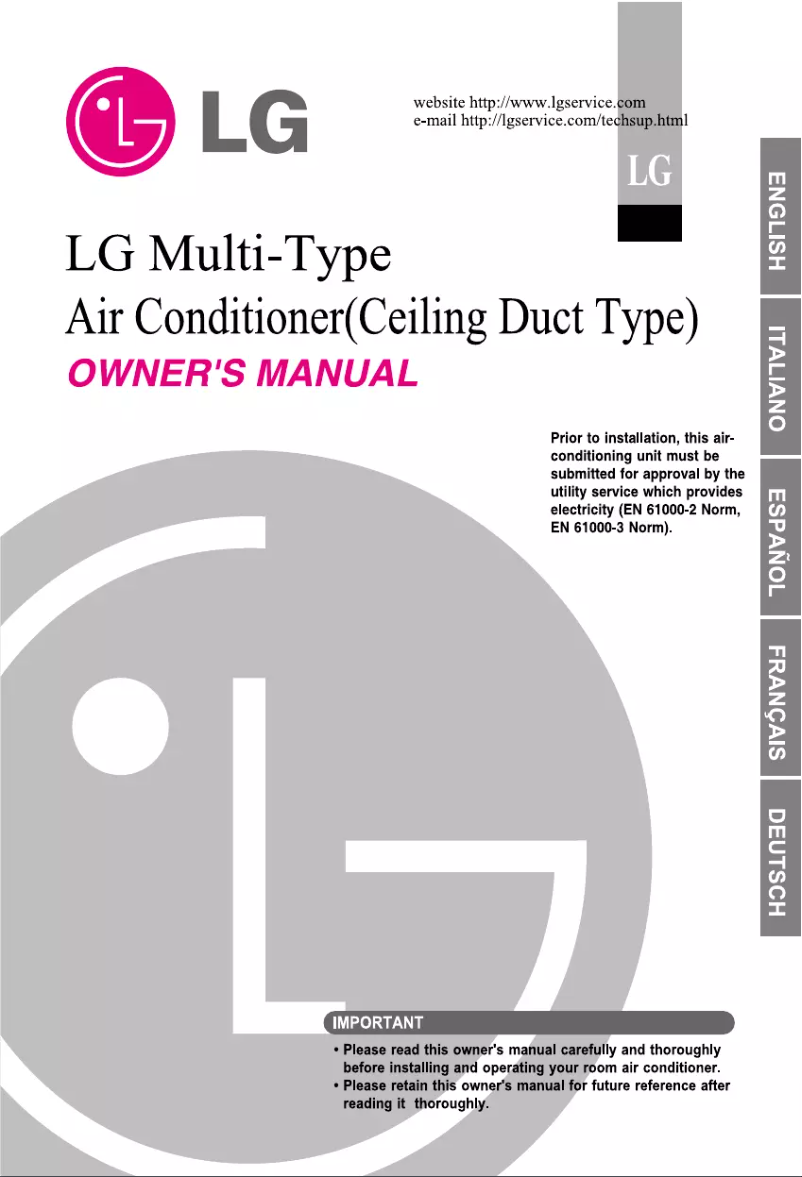 Imagen de la primera página del manual del dispositivo TMNH18GB2A0