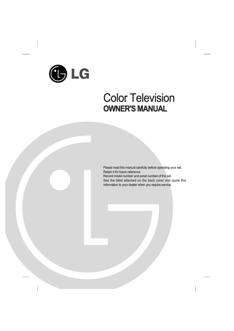 Imagen de la primera página del manual del dispositivo 21FU3RK