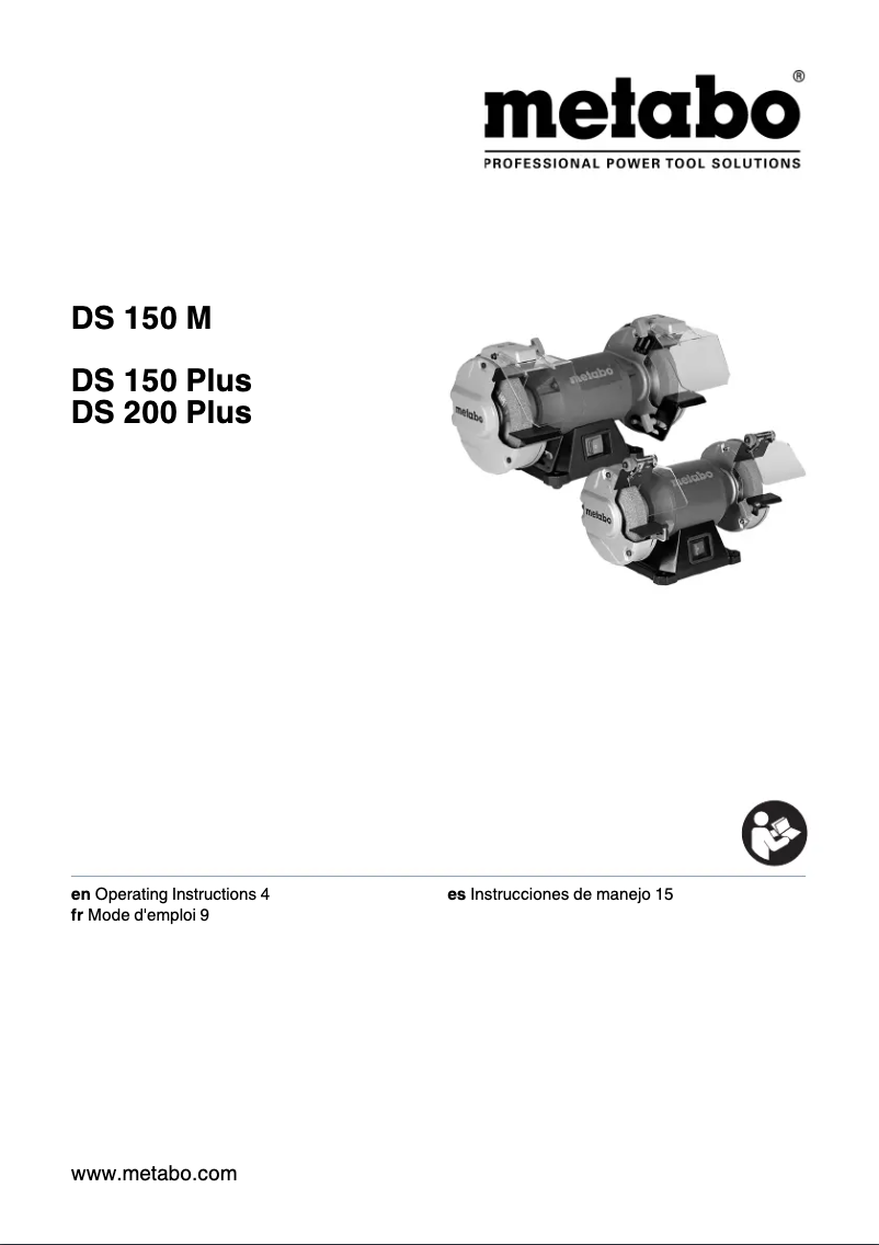 Imagen de la primera página del manual del dispositivo DS 150 Plus