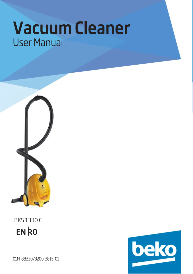 Página 1 del manual Manual de usuario Beko BKS 1330 C