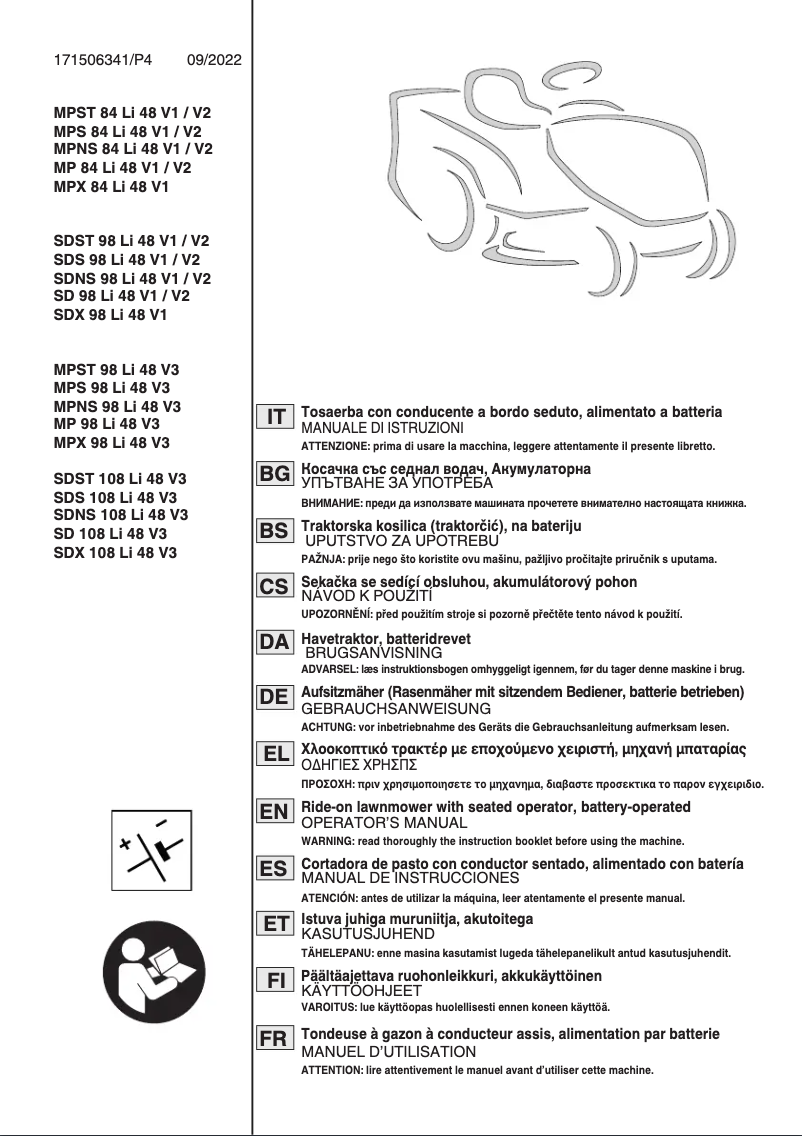Imagen de la primera página del manual del dispositivo Tornado 7108e