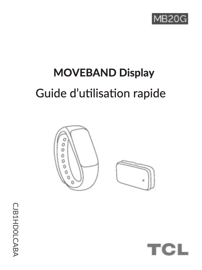 Página 1 del manual Manual de usuario Alcatel Moveband Display MB20G