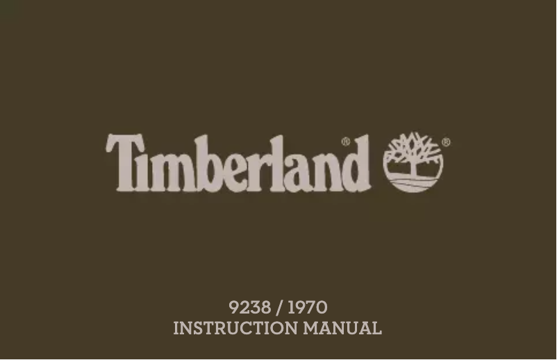Página 1 del manual Manual de usuario Timberland Campton TBL.13910