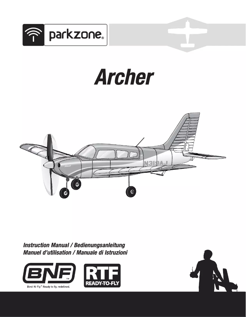 Imagen de la primera página del manual del dispositivo Archer