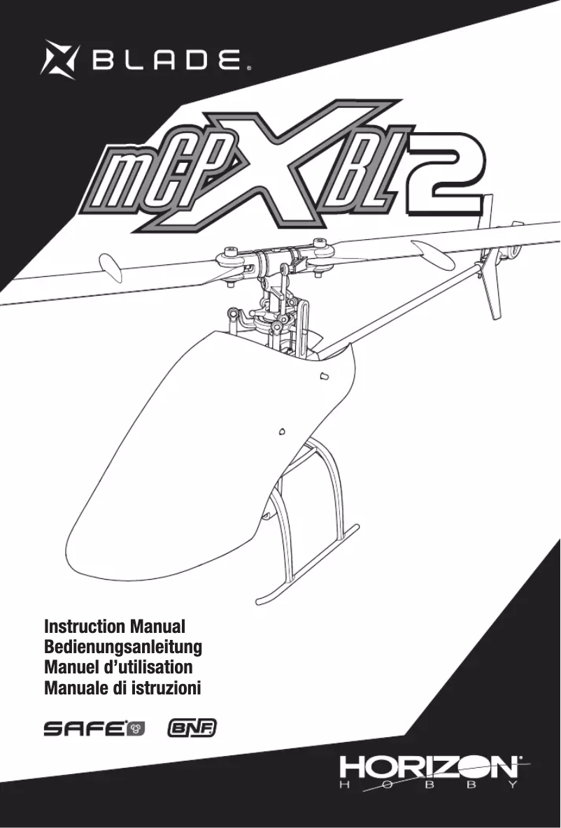 Página 1 del manual Manual de usuario Blade mCPX BL2