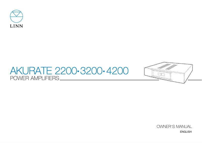 Imagen de la primera página del manual del dispositivo Akurate 2200