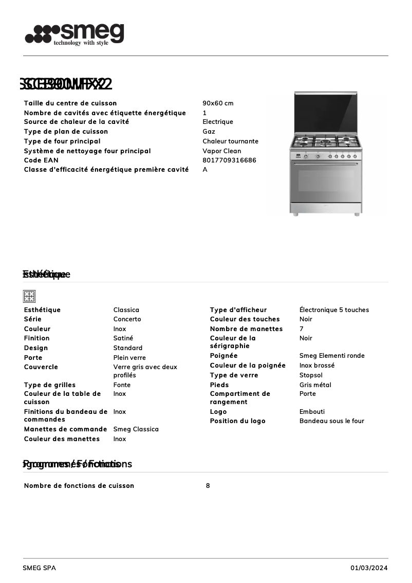 Imagen de la primera página del manual del dispositivo SCB90MFX2