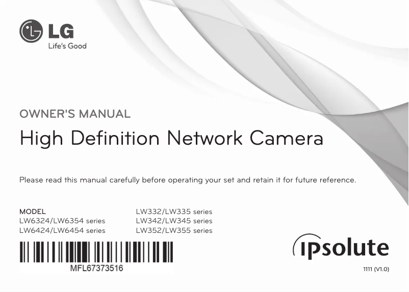 Página nº 1 - Manual de usuario LG LW6324