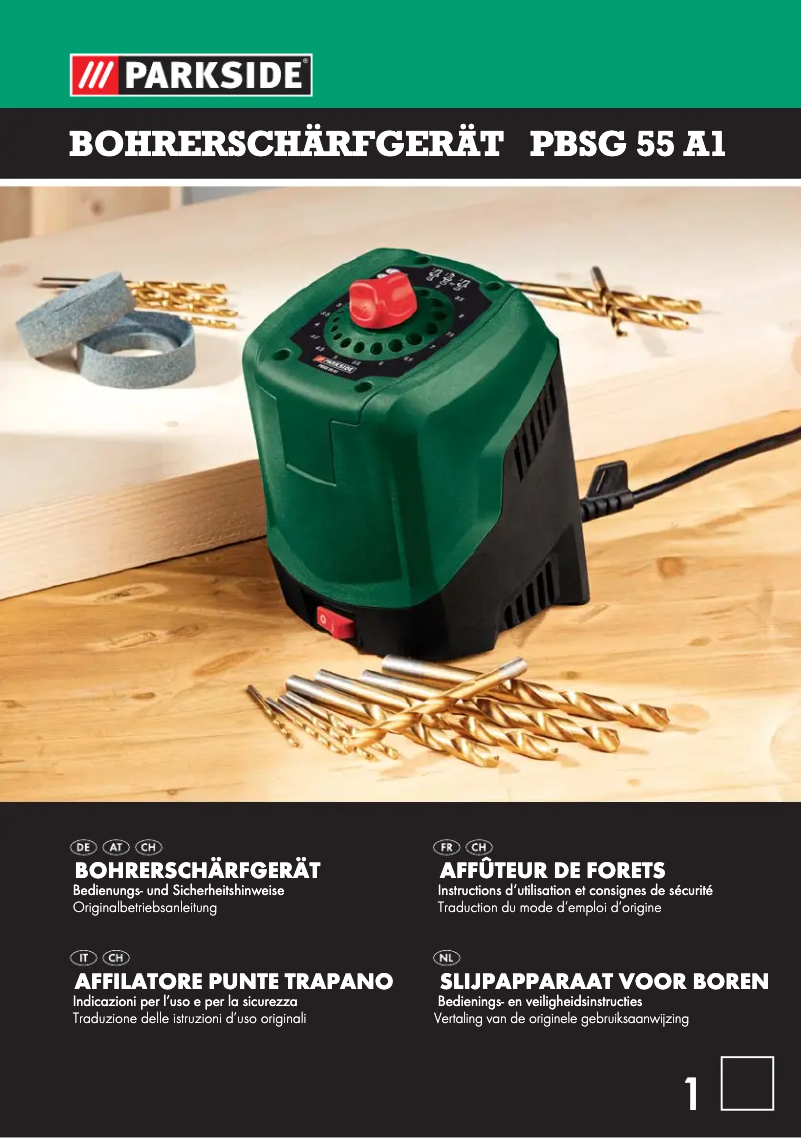 Imagen de la primera página del manual del dispositivo PBSG 55 A 1