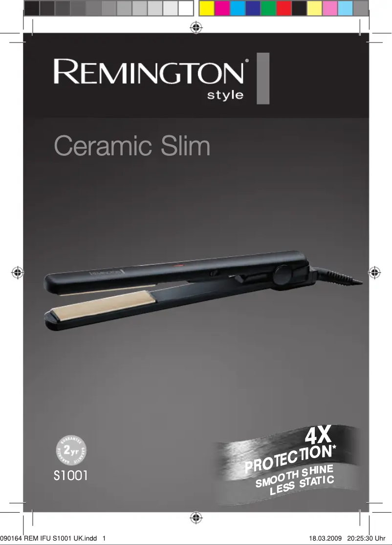 Página 1 del manual Manual de usuario Remington S1001