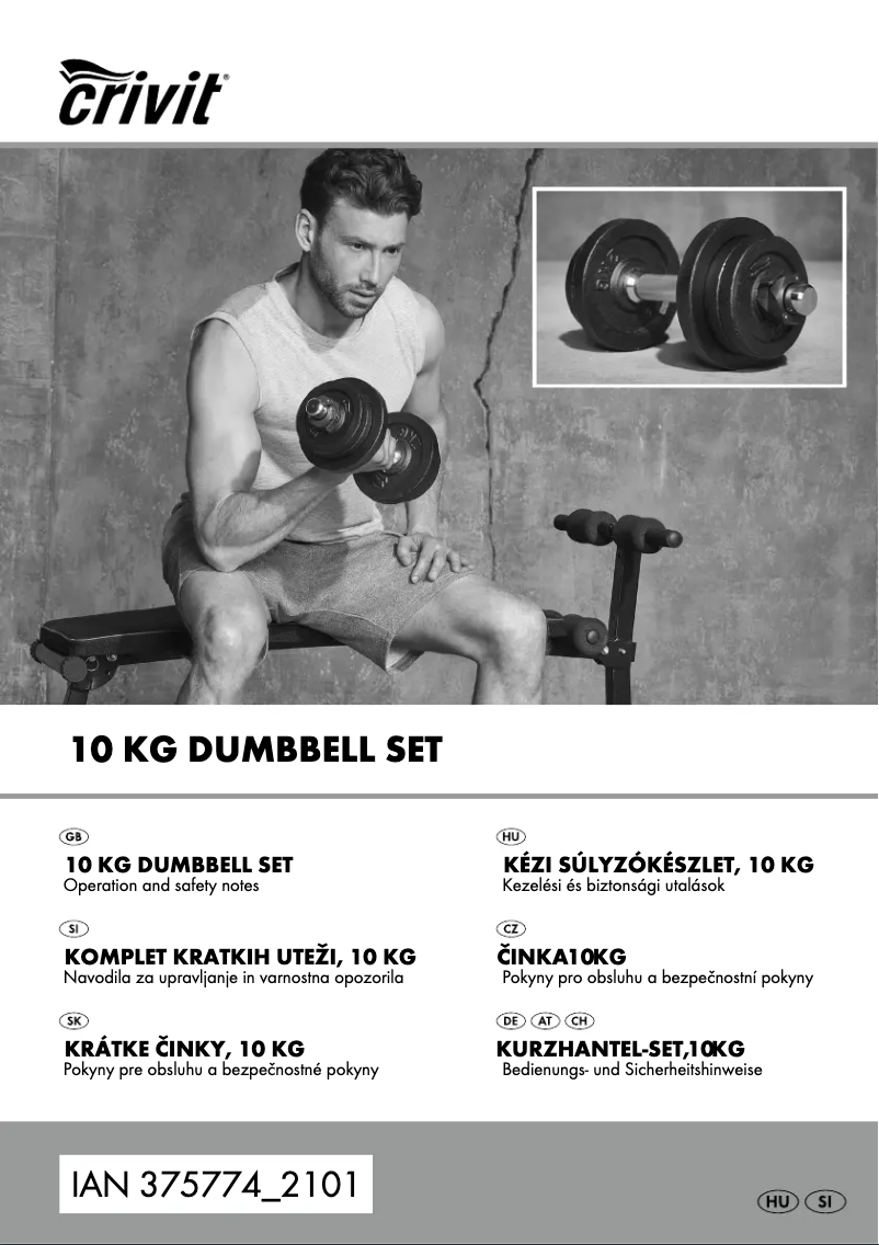 Página nº 1 - Manual de usuario Crivit IAN 375774