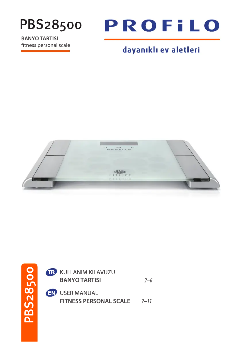 Imagen de la primera página del manual del dispositivo PBS28500