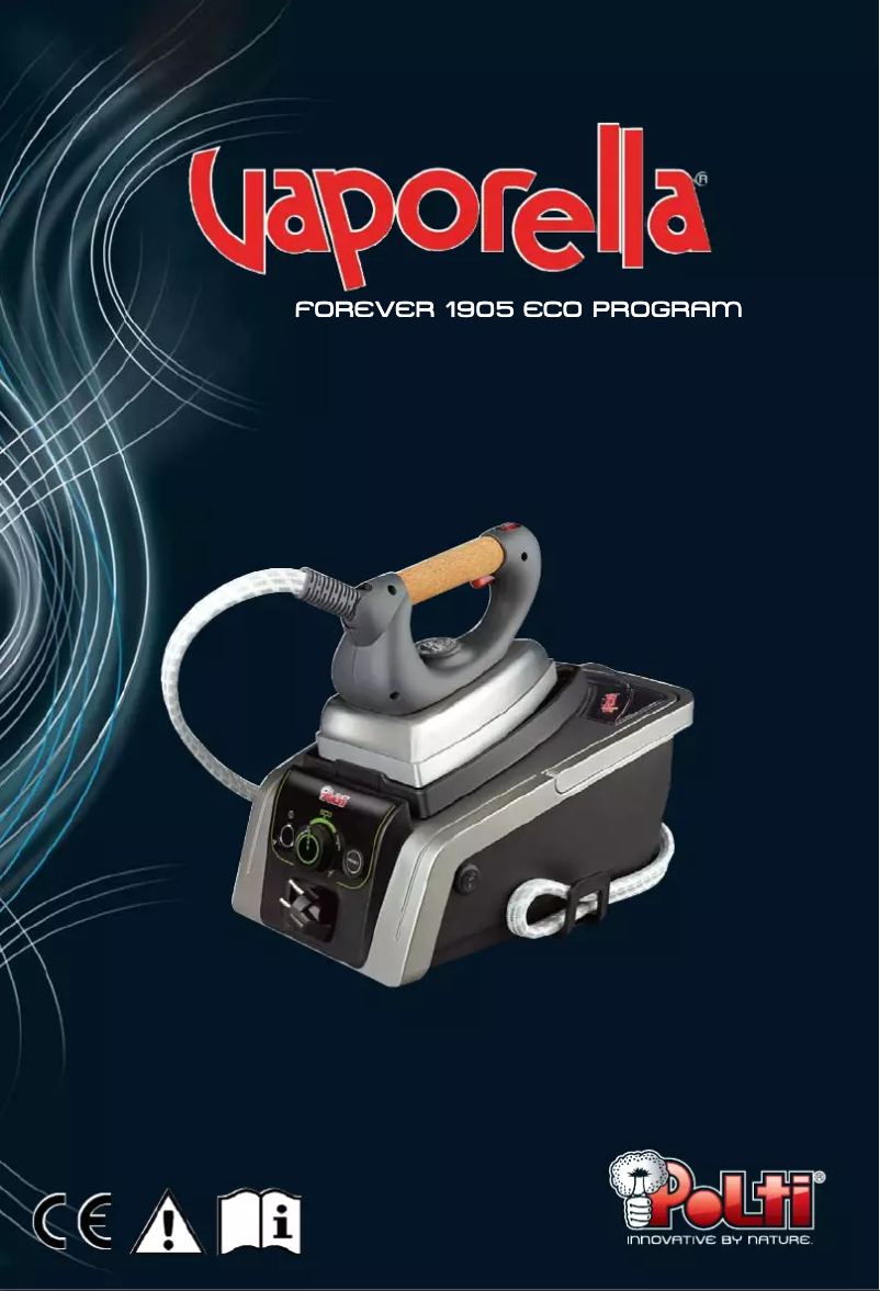 Página 1 del manual Manual de usuario Polti Vaporella Forever 1905 ECO PROGRAM