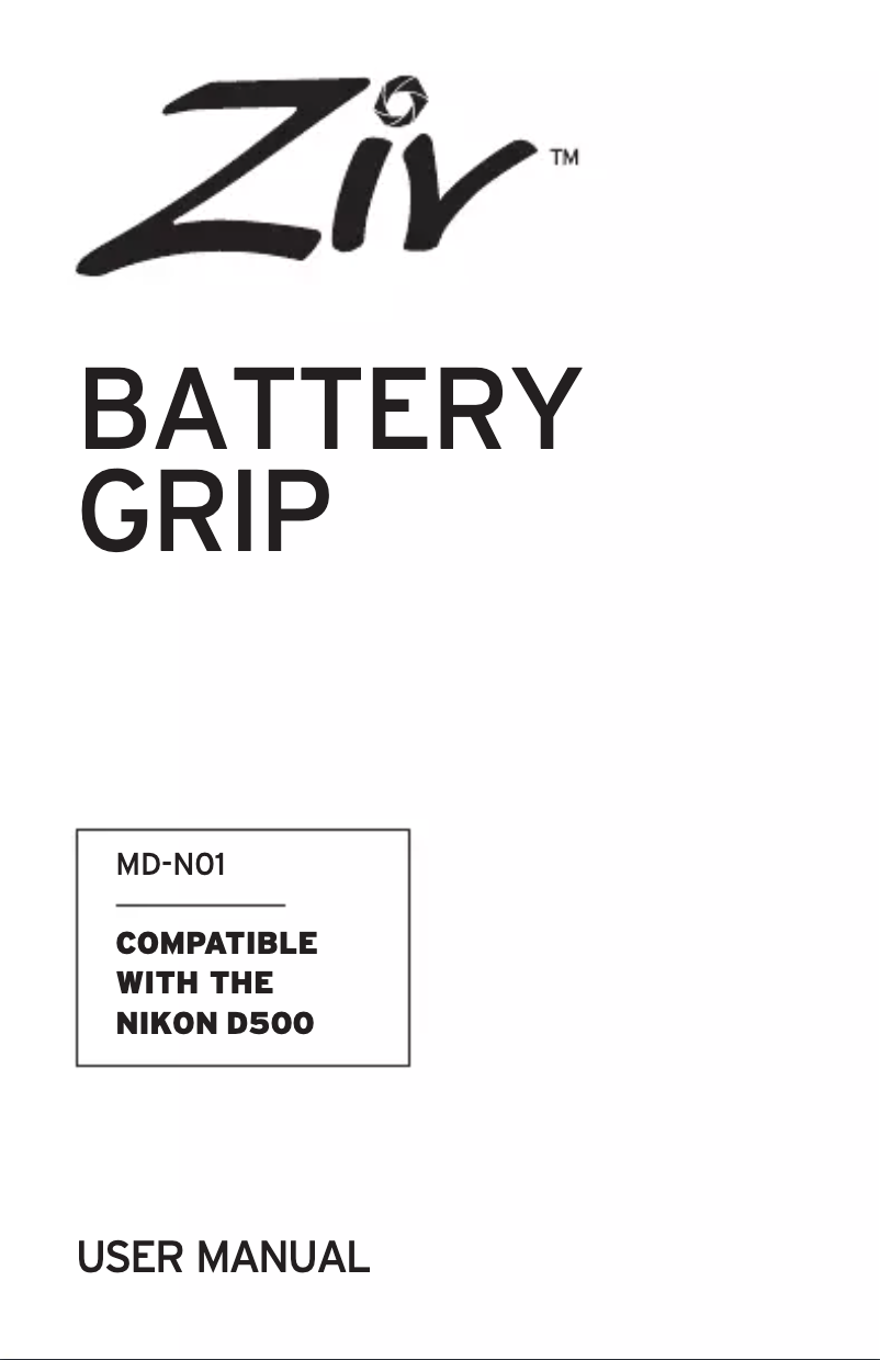 Página nº 1 - Manual de usuario Ziv MD-N01