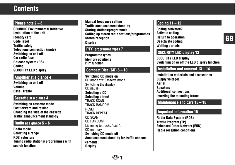 Imagen de la primera página del manual del dispositivo WKC3705RD