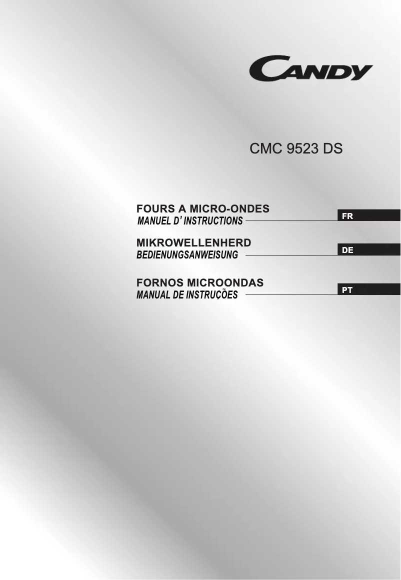 Imagen de la primera página del manual del dispositivo CMC 9523 DS