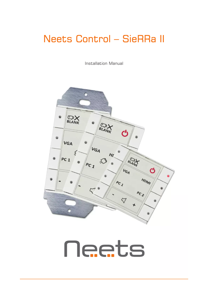 Página 1 del manual Manual de usuario Neets 310-0203