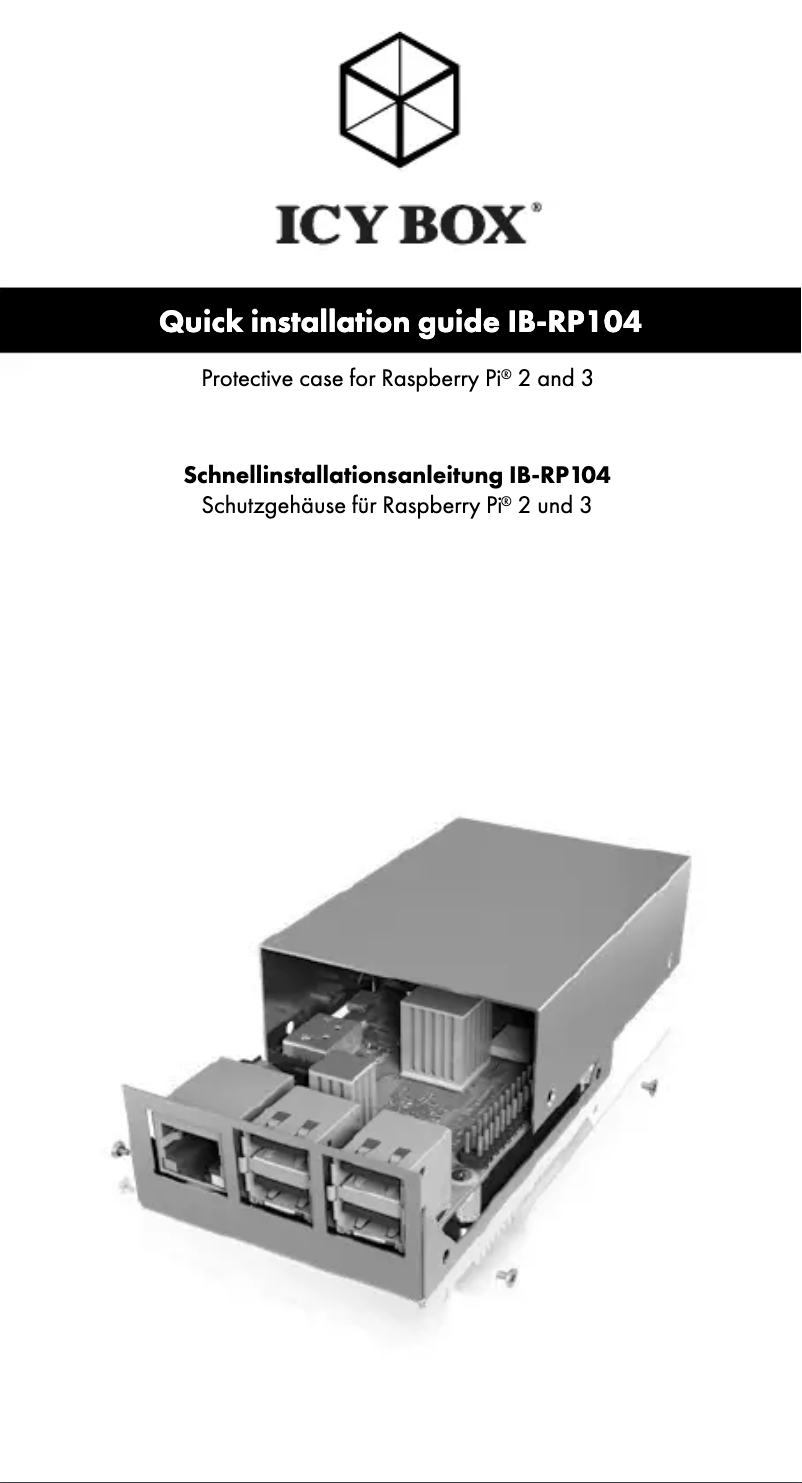 Página nº 1 - Manual de usuario Raidsonic IB-RP104-B
