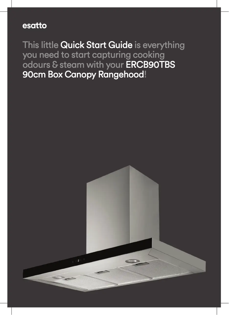 Imagen de la primera página del manual del dispositivo ERCB90TBS