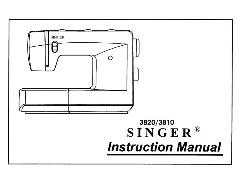 Imagen de la primera página del manual del dispositivo 3820