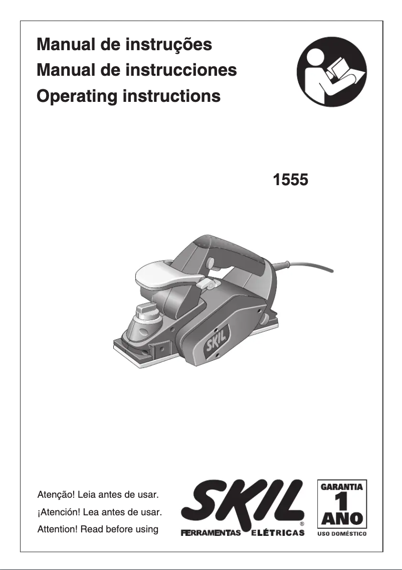 Página 1 del manual Manual de usuario Skil 1555