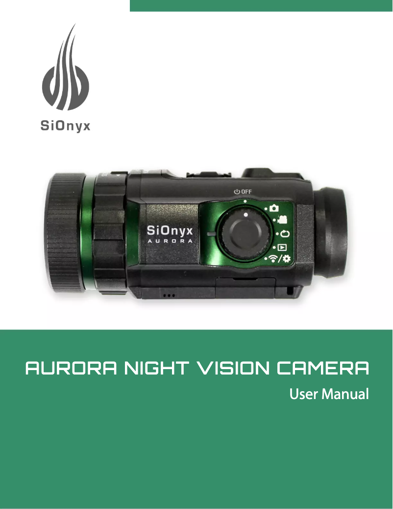 Página nº 1 - Manual de usuario SiOnyx Aurora