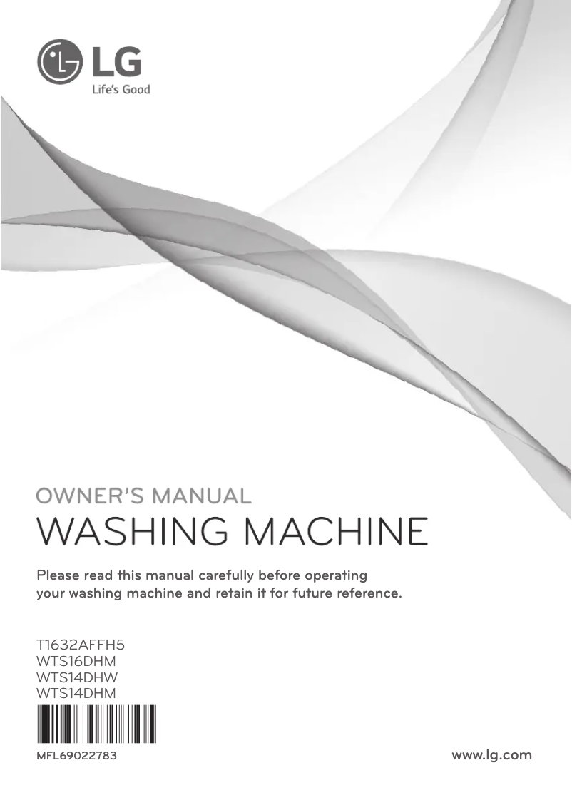 Imagen de la primera página del manual del dispositivo WTS16DHM