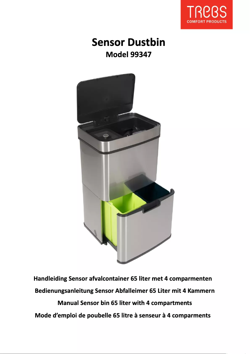 Imagen de la primera página del manual del dispositivo Comfortliving 99347