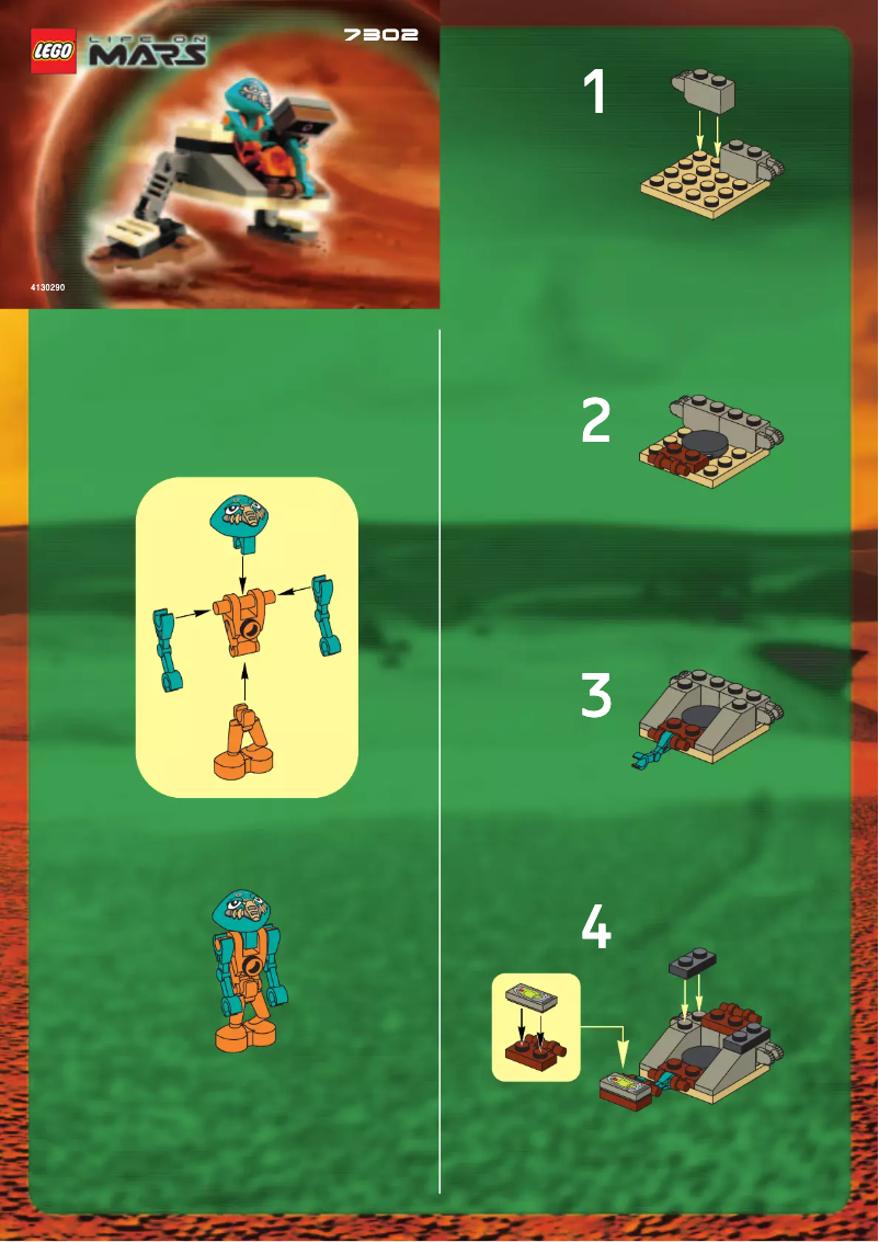 Imagen de la primera página del manual del dispositivo Space 7302