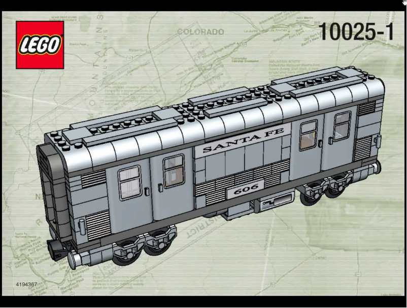 Página 1 del manual Manual de usuario Lego Santa Fe Cars I