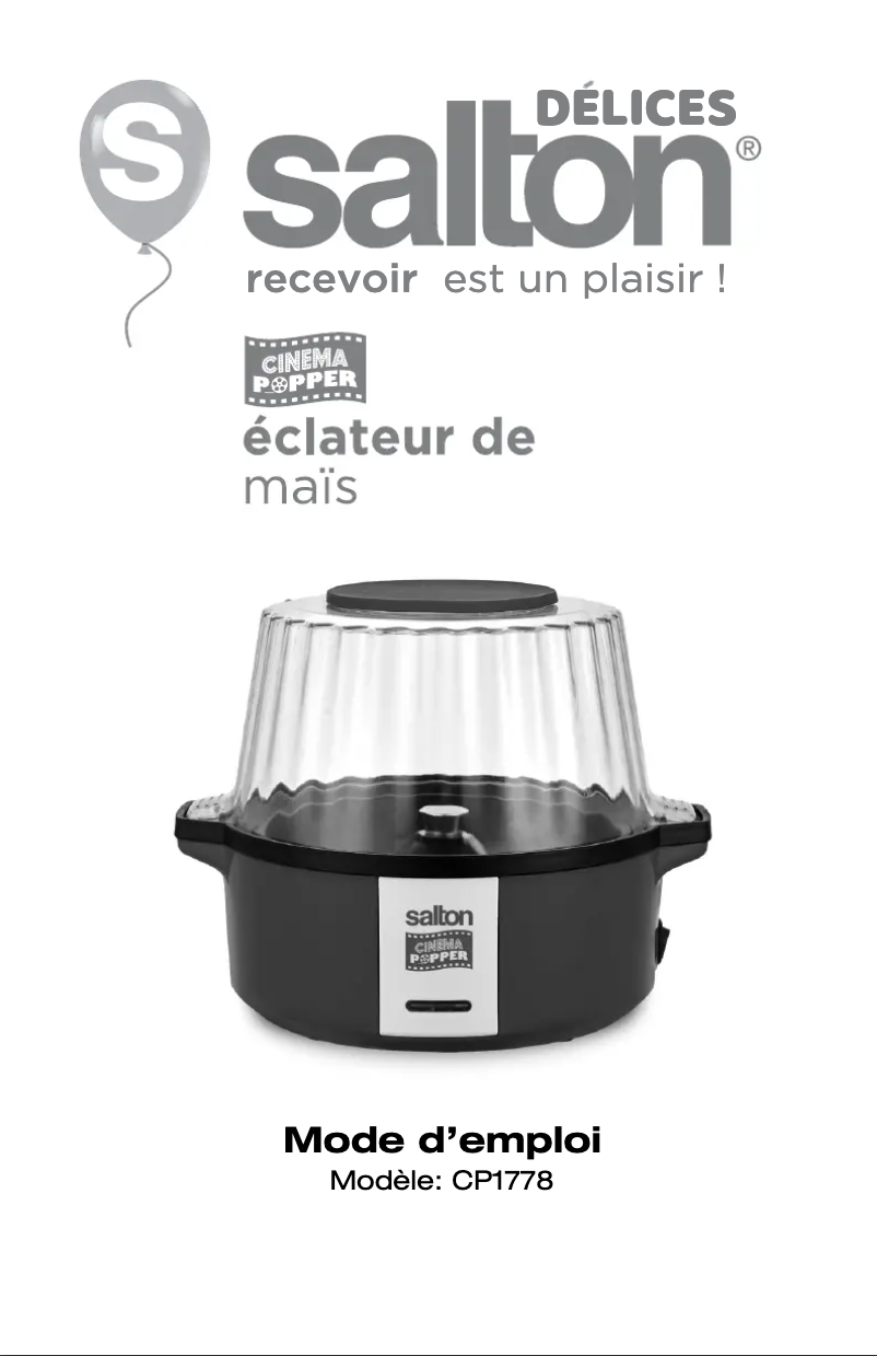 Imagen de la primera página del manual del dispositivo CP1778