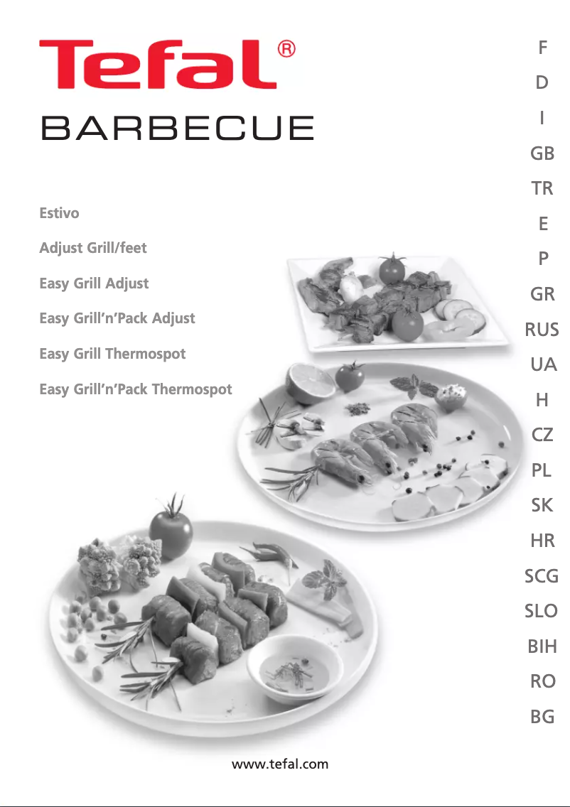 Página nº 1 - Manual de usuario Tefal BG210132