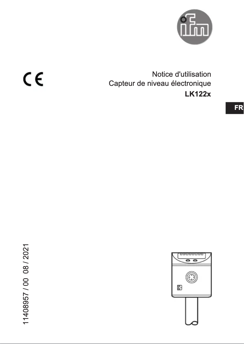 Imagen de la primera página del manual del dispositivo LK1223