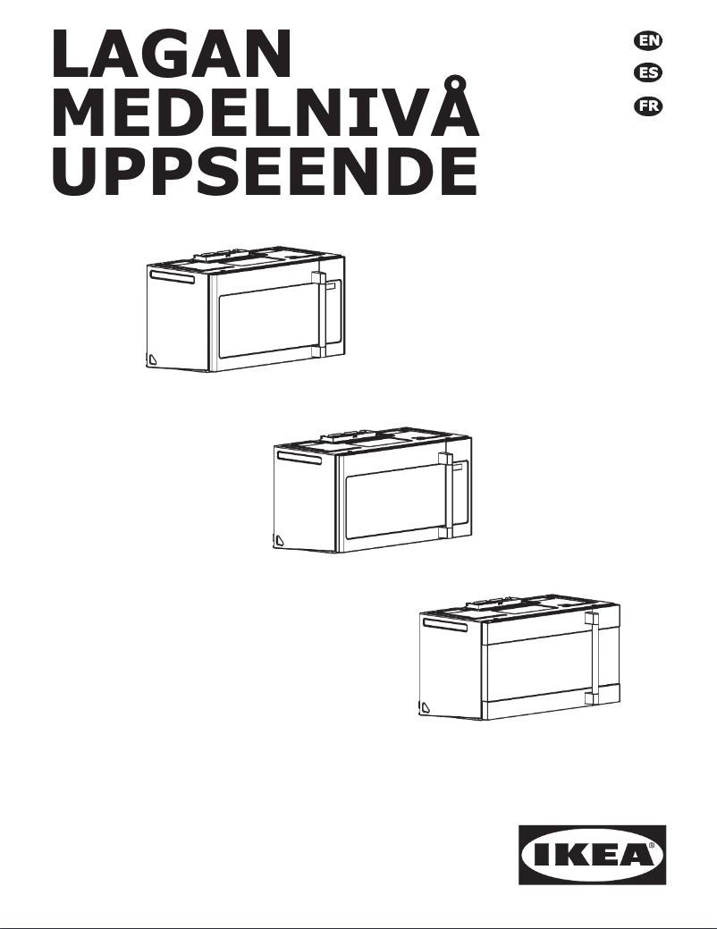 Página 1 del manual Manual de usuario Ikea MEDELNIVÅ 004.692.95